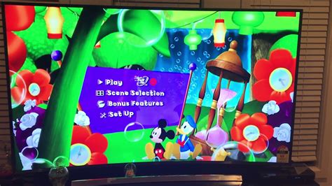 Mickey Mouse Clubhouse Mickey S Adventures In Wonderland Dvd Menu