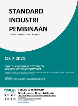 Construction Industry Standard CIS CIDB HQ