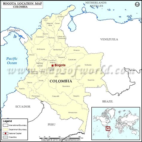 Bogota Map And Map Of Bogota Bogota On Map Where Is Map Images