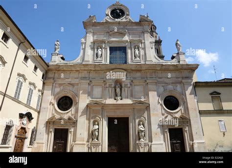 Abbey Of Saint John The Evangelist Parma Emilia Romagna Italy Stock