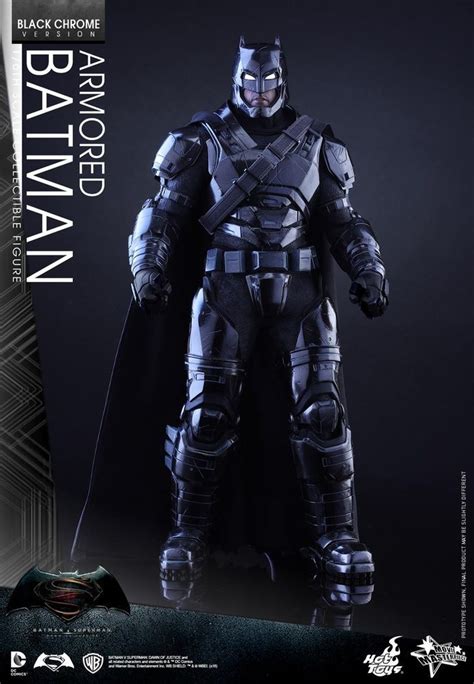 Hot Toys BVS Armored Batman Black Chrome Version Body Armor MMS For Sale Online EBay