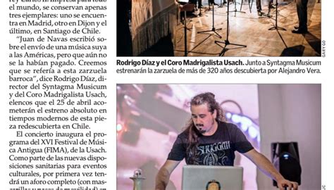 El Mercurio Anuncia Que Hoy Se Inicia El Vii Festival De M Sica