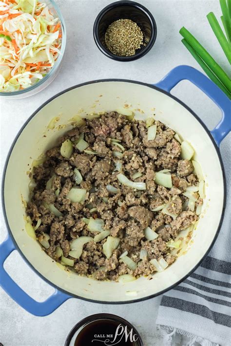 Sausage Egg Roll Skillet