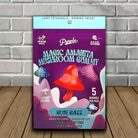 Purple Magic Amanita Mushroom Gummies Great Cbd Shop