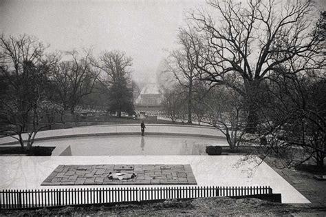 March 14 1967 Jfks Body Moved To Permanent Gravesite The Body Of