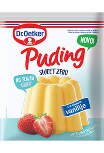 Sweet Zero Puding S Okusom Vanilije Proizvodi