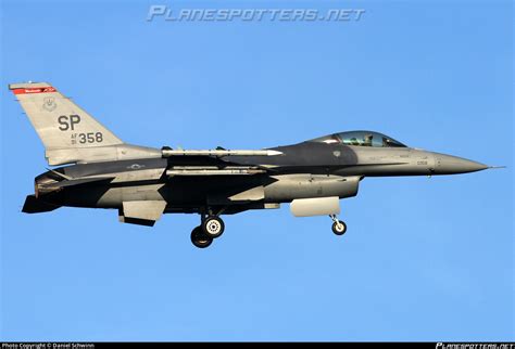 91 0358 United States Air Force General Dynamics F 16c Fighting Falcon Photo By Daniel Schwinn