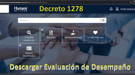 Descargar Evaluaci N De Desempe O Docente Decreto Youtube