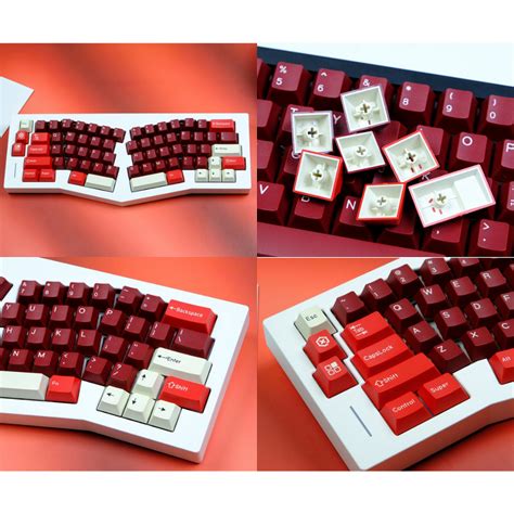 Keycap Pbt Doubleshot Cherry Profile Cmk Jamon Samurai Shoko