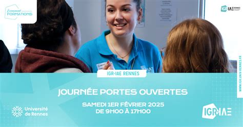 Journée Portes Ouvertes 2025 IGR IAE Rennes