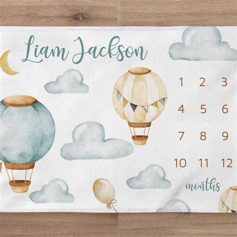 Hot Air Balloon Baby Shower Etsy