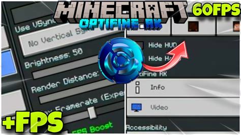 Cómo quitar el lag en MINECRAFT BEDROCK 1 19 El mejor Optifine RK