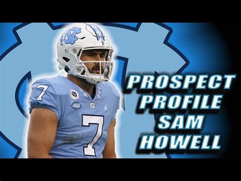 Nfl Draft Prospect Profile Sam Howell North Carolina Youtube