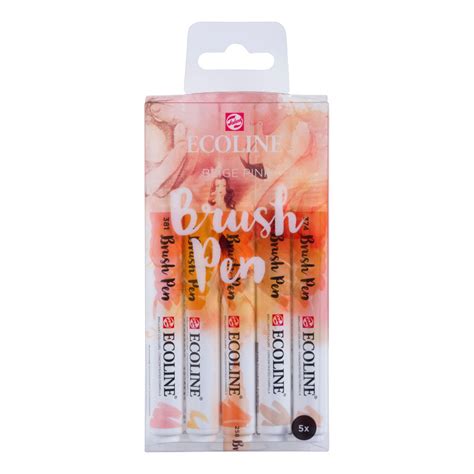 Μαρκαδόροι TALENS ECOLINE BRUSH PEN BEIGE PINK