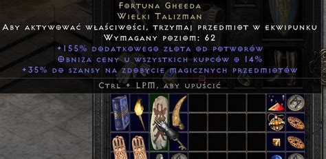 Gheed S Fortune 35mf D2R Ladder Fortuna Gheed Opole Kup Teraz Na