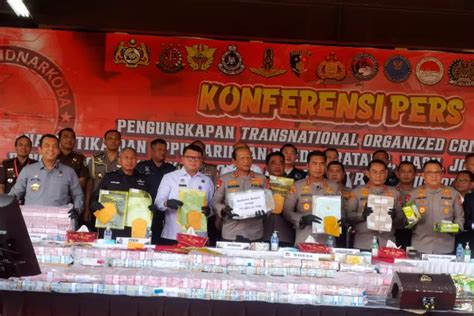 Mabes Polri Berhasil Bongkar Sindikat Narkoba Internasional Jaringan