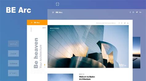 Free Architecture website template | UI4Free