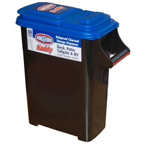 Buddeez Kingsford 16 Quart Charcoal Caddy With Standard Snap Lid At