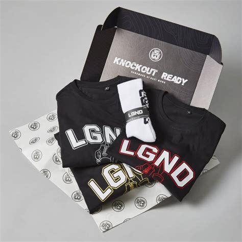 Lgnd Boxing Gloves Tee Socks Gift Box Bundle Suzi Wong Creations Ltd