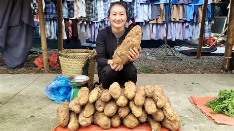 Harvest Wild Tubers And Bring Them To The Market To Sell My Daily Life