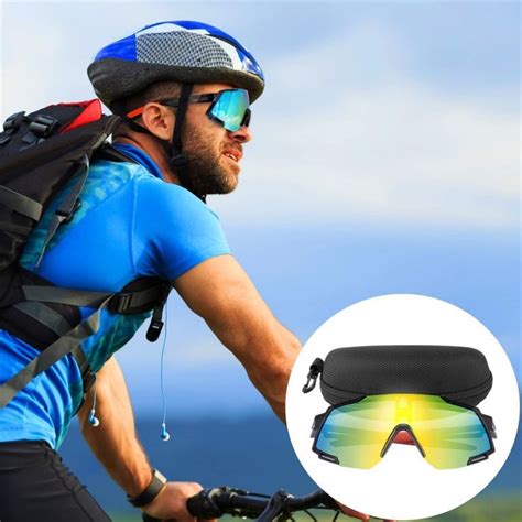 Polarized cycling sunglasses interchangeable baseball – Artofit