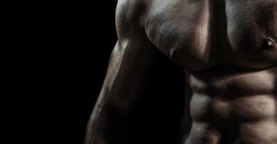 Sexy Male Model Body Nude Torso Sexy Naked Man Seductive Gay Fototapete Fototapeten Oben