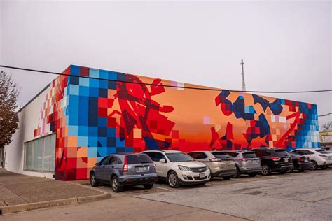 Theatre Arlington Mural by Vizie | Downtown Arlington, TX