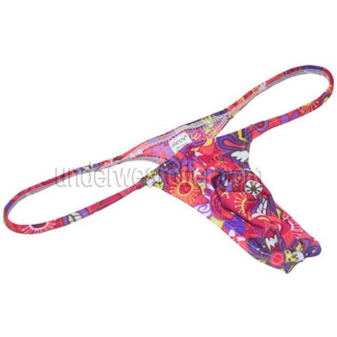 Slim Cut Micro Thong Fashion Men S Underwear String Bikini Swim T Back Hipster Tangas MU N