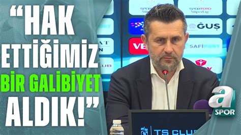 Nenad Bjelica Hak Ettiğimiz Bir Galibiyet Aldık Trabzonspor 5 1