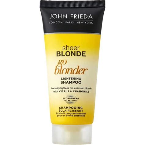 John Frieda Sheer Blonde Shampooing Claircissant Go Blonder Ml