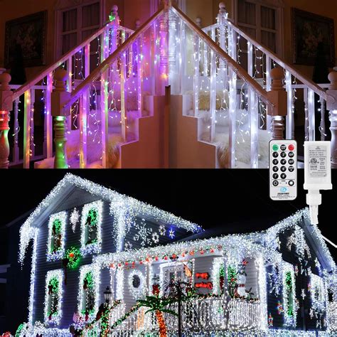 Brizled Color Changing Icicle Lights Led Icicle Christmas Lights