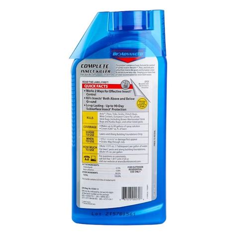 Bioadvanced 40 Fl Oz Concentrate Insect Killer 700270 At