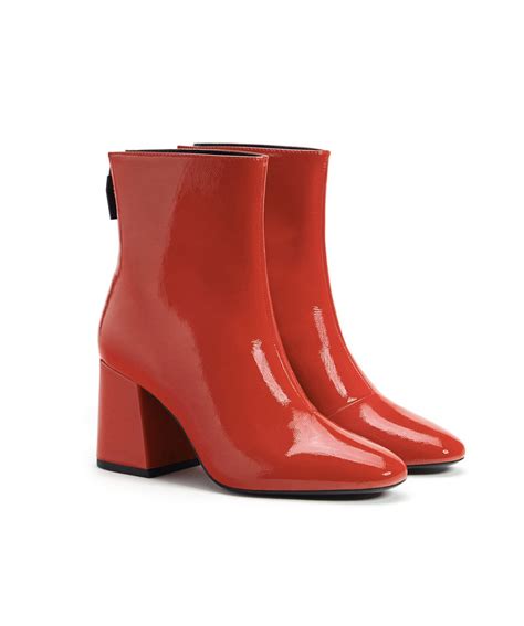 Buy Botin Rojo Charol In Stock