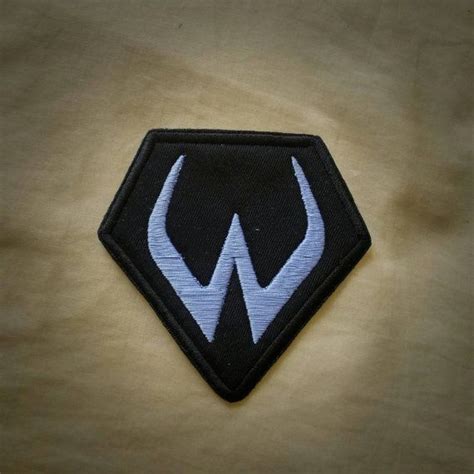 Sew On Patch Set Overwatch Widowmaker Logo Inspired Embroidery Cm