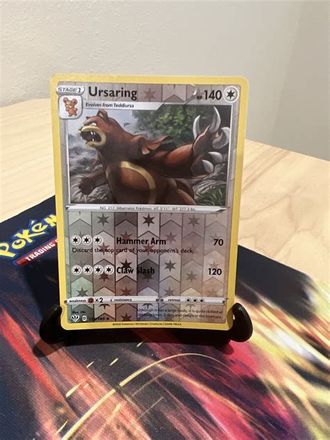 Pokémon TCG Ursaring Darkness Ablaze 139 189 Reverse Holo Uncommon eBay