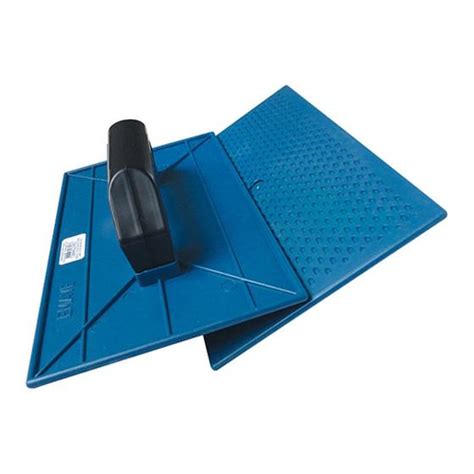 Desempenadeira Pvc Emave Azul Corrugada 18x30 Kit C 6 PECA S