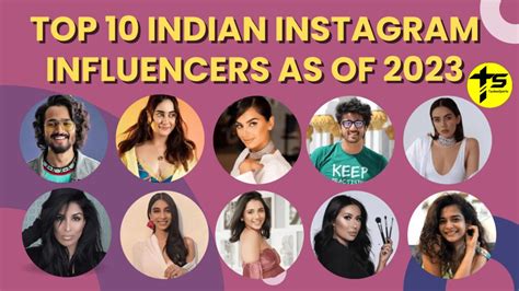 Top 10 Indian Instagram Influencers As Of July 12 2024