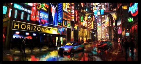 Neo City Concept by BrandonStricker on DeviantArt