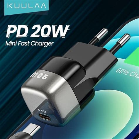 Pdrplnt Kuulaa Süper Si USB C Şarj Cihazı 20W Tip C Pd Hızlı Fiyatı