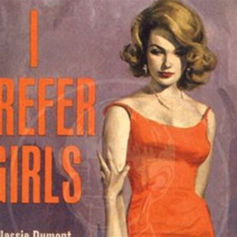 I Prefer Girls 10x17 Giclée Canvas Print Of Vintage Pulp Etsy