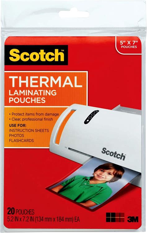 Amazon Scotch Thermal Laminating Pouches Premium Quality Mil