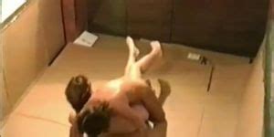 GT Tiny Girl Submits To GT Part Lesbian Domination Scissorhold Wrestling Preview