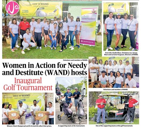 Women In Action For Needy And Destitute Wand Hosts Inaugural Golf