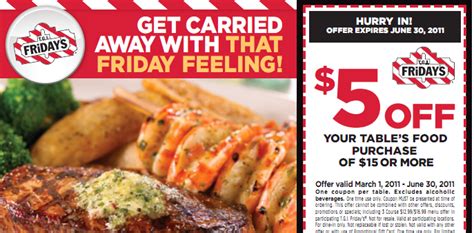 TGIFridays coupons and giftcard offer - A Thrifty Mom - Recipes, Crafts ...