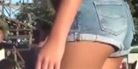 Teen Candid Ass Short Jean Tnaflix