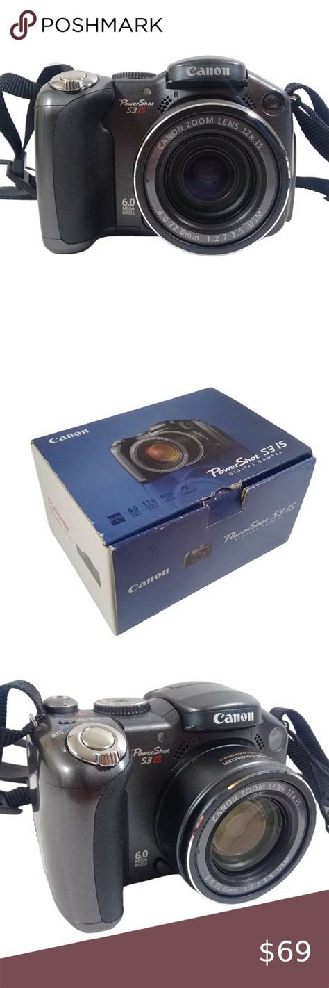 Canon PowerShot Pro Series S3 IS 6MP with 12x Image Stabilized Zoom ...