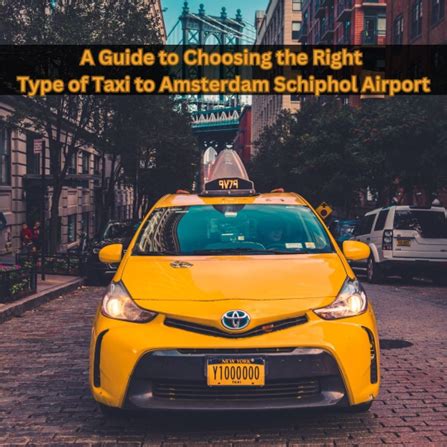 A Guide To Choosing The Right Type Of Taxi To Amsterdam Schiphol