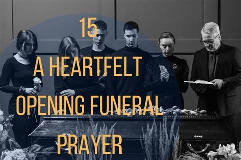 A Heartfelt Opening Funeral Prayer