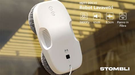 HUTT DDC55 Recensione » Robot Lavavetri Finestre 3800Pa