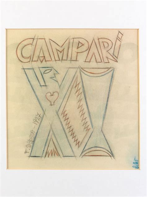 Depero’s Campari Soda Bottle